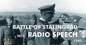 55 #Russia 1943 ▶ Battle of Stalingrad - Radio Report (January 43) OKW Wehrmacht 6. Armee Paulus