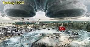 2 minutes ago! Turkey in deep mourning! Massive tornado hit Anamur, Mersin, Turkey