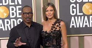 Eddie Murphy and Paige Butcher 2023 Golden Globes Arrivals