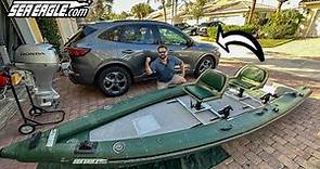 Fitting a 16ft Fishing Boat in my 2023 Ford Escape - Satisfying boat washing