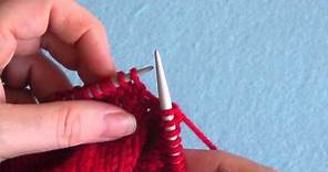 How To: Slip 1 Knitwise (sl1k or sl1)