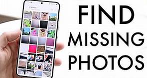 How To FIX Missing Photos/Videos On Android!