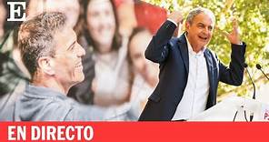 Directo | José Luis Rodríguez Zapatero interviene en un acto del PSOE en San Sebastián | EL PAÍS