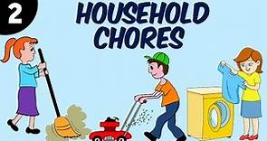 Learn Household Chores For Kids | Part 2 | Learning Videos & Educational Videos For Kids