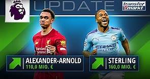 Premier League-Update: Alexander-Arnold mit Abwehr-Rekord – Sterling überholt Messi | TRANSFERMARKT