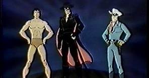 The Tarzan/Lone Ranger/Zorro Adventure Hour (1981) - Opening and Closing Credits