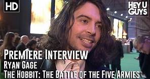 Ryan Gage Interview - The Hobbit: The Battle of the Five Armies Premiere