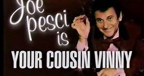 Joe Pesci "Vincent LaGuardia Gambini Sings Just For You" Album Promo 1998