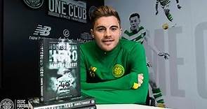 James Forrest unveils new biography 'Homegrown Hero'