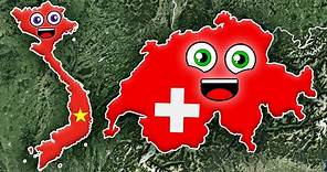 The 26 Cantons of Switzerland! | Countries of the World