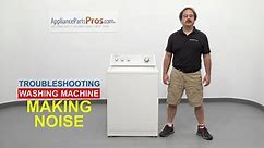 Washing Machine Making Noise - TOP 10 Reasons & Fixes - Whirlpool and more