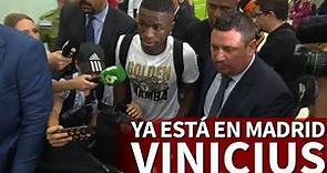 Así fue la llegada de Vinícius Junior a Madrid | Diario AS