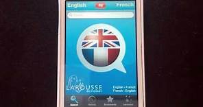French Language Resources | Larousse English-French Dictionary App