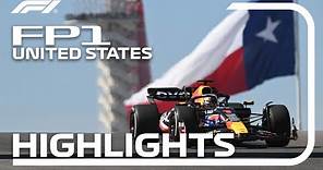 FP1 Highlights | 2023 United States Grand Prix