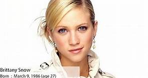 Actress Brittany Snow movies list