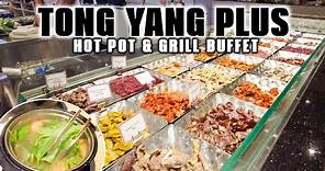 [4K] Exquisite Dining at TONG YANG PLUS Hot Pot & Grill Buffet! Ayala Malls Manila Bay Branch!