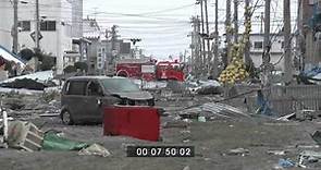 Japan Tsunami Aftermath Full Length Stock Footage - 15th March 2011 Part 1