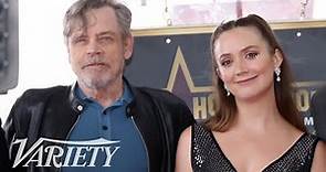 Billie Lourd & Mark Hamill Remember Carrie Fisher at the Hollywood Walk of Fame Ceremony