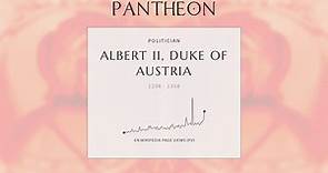 Albert II, Duke of Austria Biography - Duke of Austria and Styria