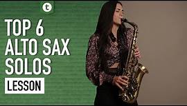 The Best Sax Solos for Alto Saxophone | Alexandra Ilieva | Thomann