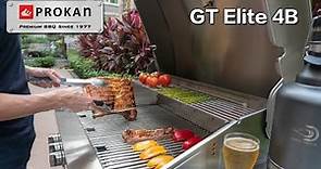 【PROKAN】GT Elite 4B不銹鋼戶外燒烤爐
