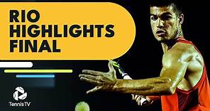 Carlos Alcaraz vs Diego Schwartzman for the Title | Rio Open 2022 Final Highlights