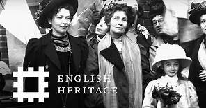 Pankhurst Blue Plaques: 100 Years of the Suffrage Movement