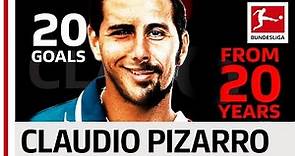 Claudio Pizarro - 20 Years 20 Goals