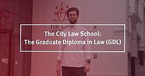 The City Law School: The Graduate Diploma in Law (GDL)