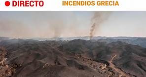 GRECIA: Los incendios en RODAS, CORFÚ y EUBEA siguen FUERA de CONTROL | RTVE
