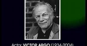 VICTOR ARGO (1934-2004) ACTOR of MARTIN SCORSESE MOVIES
