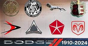 Dodge Brand Logo History Evolution (1910-2022)