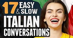 Learn ITALIAN: All the Basics in 2 Hours! (Easy & Slow Conversation Course for Beginners)