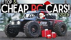 Top 5 CHEAP RC CARS for CHRISTMAS 2023! (Still good in 2024)