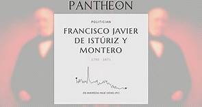 Francisco Javier de Istúriz y Montero Biography - Spanish politician and diplomat