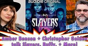 Amber Benson + Christopher Golden talk 'Slayers: A Buffyverse Story'