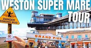 Weston-super-Mare Seafront Tour - Grand Pier, Funland & Old Pier