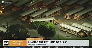 Summer is over, return to class in Miami-Dade for first day of public school