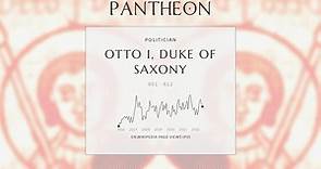 Otto I, Duke of Saxony Biography