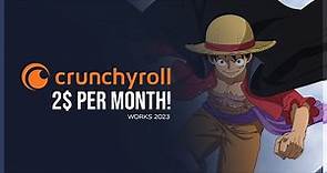 How to get Cheap Crunchyroll Subscription! 2$ a month!?