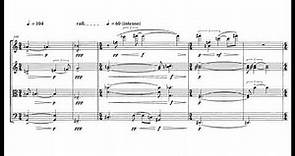 Berio - Notturno for String Quartet (1993) (with score)