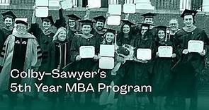 Colby-Sawyer's 5th Year MBA Program