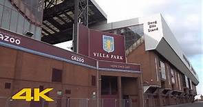Birmingham Walk: Outside Villa Park | Aston Villa F.C.【4K】