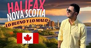 La ciudad MAS GRANDE del CANADA atlántico | Halifax Nova Scotia