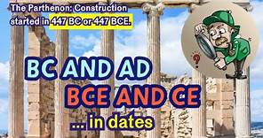 WHAT do BC and AD / BCE and CE stand for with reference to DATE? | EXTRA KNOWLEDGE
