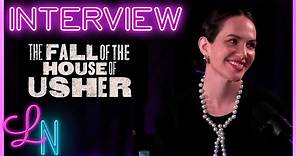 Kate Siegel The Fall of the House of Usher Interview: Camille's Backstory Revealed