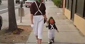 Oompa Loompa = our favorite Halloween costume for my toddler!