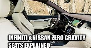 INFINITI & Nissan Zero Gravity Seats Explained