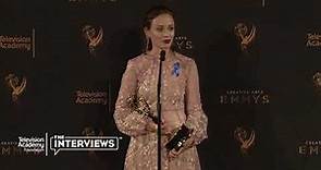 Alexis Bledel ("The Handmaid's Tale") on winning the Emmy - 2017 Creative Arts Emmys