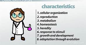 8 Characteristics of Life in Biology | Properties & Examples